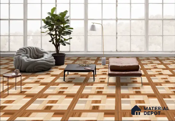 TL 00457 Dun Brown 2 ft x 2 ft Matte Finish Digital Porcelain Floor & Wall Tile - 9.5 mm