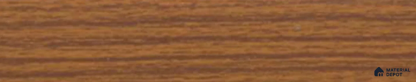 4017 Natural Teak 25x0.8 mm High Gloss Finish PVC Edgeband - 0.8 mm
