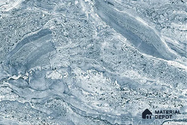 TL 01920 C Aqua Blue Dark 18 x 12 inch Glossy Finish Ceramic Wall Tile - 6 mm
