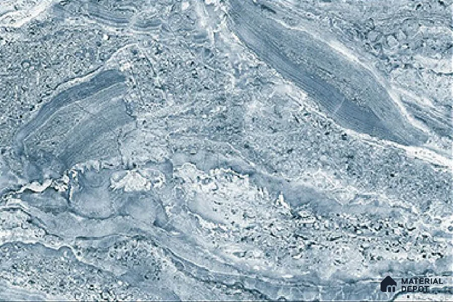 TL 01920 C Aqua Blue Dark 18 x 12 inch Glossy Finish Ceramic Wall Tile - 6 mm