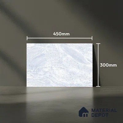 TL 01920 A Eggshell White Light 18 x 12 inch Glossy Finish Ceramic Wall Tile - 6 mm