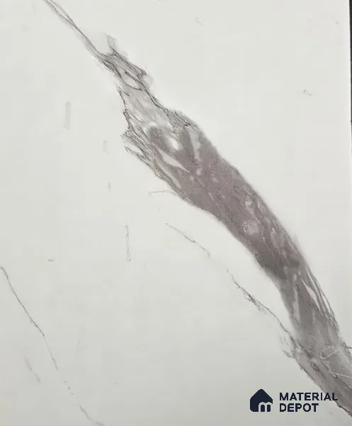 White Marble Look LM 22622 8 ft x 4 ft Texture Finish Decorative Laminate - 1 mm | Suitable for TV Unit, Wardrobe, Kitchen Cabinets