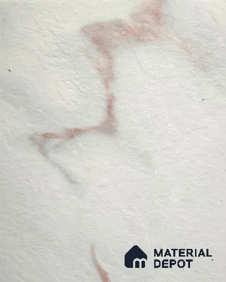 White Marble Look LM 22684 8 ft x 4 ft Texture Finish Decorative Laminate - 1 mm | Suitable for TV Unit, Wardrobe, Kitchen Cabinets