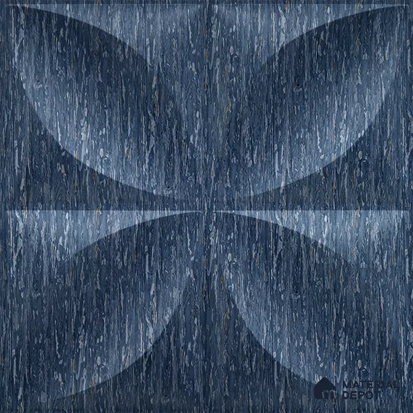 Blue Butterfly PVC Matte Finish 3D Wall Panel | 20 in x 20 in | Electric Blue - 15 mm | Suitable for Dining, Feature Wall & TV Unit | Width is Subjected to 5% Variation