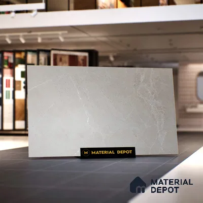 TL 03510 Elegante Krystallo Beige 1800x1200 mm Carving Matte Finish Endless Vitrified Wall & Floor Tile - 9 mm | Adhesive and Spacers Must be Used During Installation