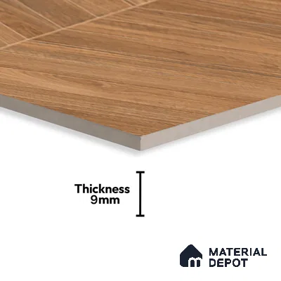 TL 03206 Elemento Brown 1200 x 600 mm Diamond Finish Vitrified Tile - 9 mm