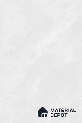 Large Format Marble Floor Tile TL 04404 Endless Dover Bianco Glossy Finish Vitrified Colorbody Tile - 15 mm | Suitable for Living Room, Bedroom, Office | Adhesive and Spacers Must be Used During Installation