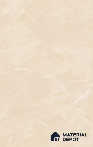 Marble Floor & Wall Tile TL 04397 C Endless Dover Crema 6 ft x 4 ft Glossy Finish Vitrified Tile - 9 mm | Suitable For Living Room, Bedroom & Dining Area