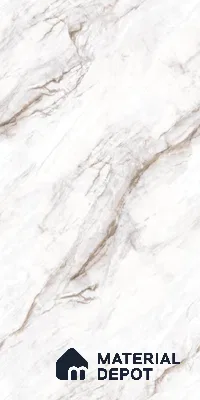Large Format Endless Floor & Wall Tile TL 10577 Michel Angelo 8 ft x 4 ft Colour Body Vitrified Glossy Finish - 9 mm | Suitable for Living Room, Bedroom, Bathroom | Adhesive and Spacers Must be Used During Installation