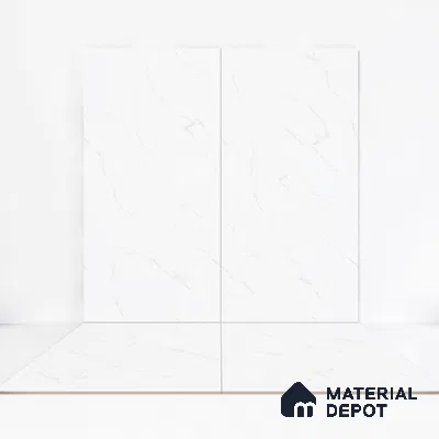 Endless Floor & Wall Tile TL 06259 Ceaseless Marble Wonder 4 ft x 2 ft Vitrified Matte Finish - 9 mm (Random Design 4) | Suitable for Living Room,Bedroom,Bathroom & Kitchen (Sample)