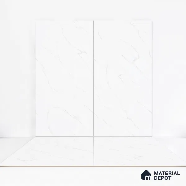 Endless Floor & Wall Tile TL 06259 Ceaseless Marble Wonder 4 ft x 2 ft Vitrified Matte Finish - 9 mm (Random Design 4) | Suitable for Living Room,Bedroom,Bathroom & Kitchen (Sample)