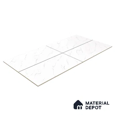 Endless Floor & Wall Tile TL 06259 Ceaseless Marble Wonder 4 ft x 2 ft Vitrified Matte Finish - 9 mm (Random Design 4) | Suitable for Living Room,Bedroom,Bathroom & Kitchen (Sample)