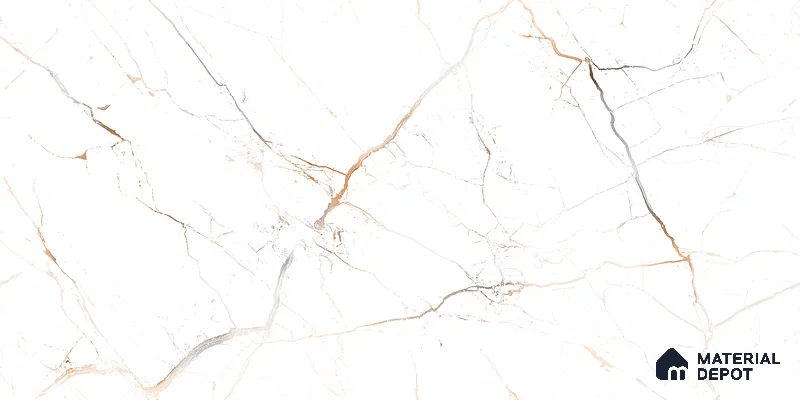 Endless Floor & Wall Tile TL 06260 Ceaseless Pure Shard 4 ft x 2 ft Vitrified Matte Finish - 9 mm (Random Design 4) | Suitable for Living Room, Bedroom, Bathroom & Kitchen (Sample)