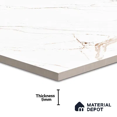 Endless Floor & Wall Tile TL 06260 Ceaseless Pure Shard 4 ft x 2 ft Vitrified Matte Finish - 9 mm (Random Design 4) | Suitable for Living Room, Bedroom, Bathroom & Kitchen (Sample)