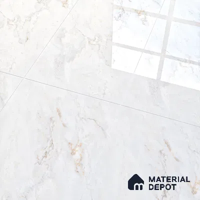 Endless Floor & Wall Tile TL 06280  Swista Snow 4 ft x 2 ft Vitrified Glossy Finish - 9 mm (Random Design 4) | Suitable for Living Room, Bedroom, Bathroom & Kitchen (Sample)