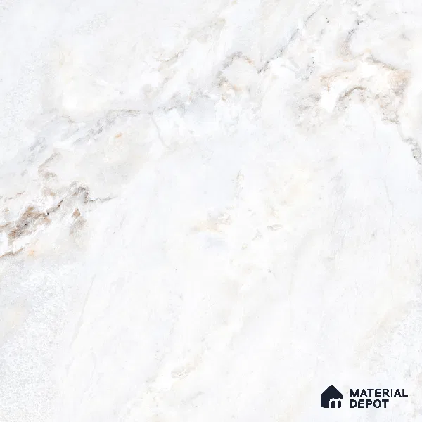 Endless Floor & Wall Tile TL 06280  Swista Snow 4 ft x 2 ft Vitrified Glossy Finish - 9 mm (Random Design 4) | Suitable for Living Room, Bedroom, Bathroom & Kitchen (Sample)