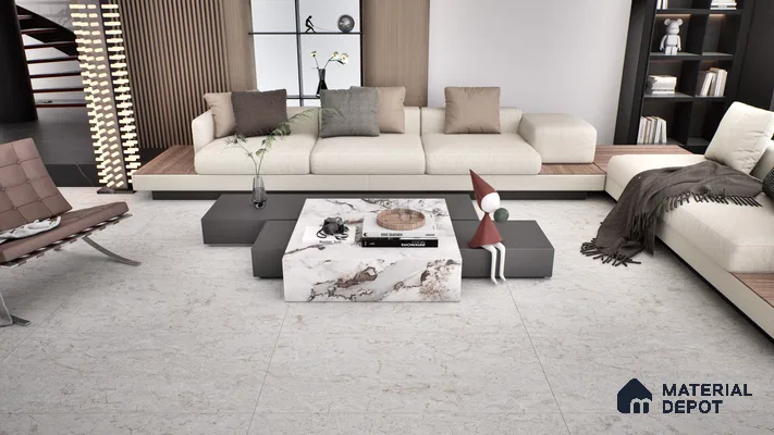 Endless Floor & Wall Tile TL 06261 Ceaseless Verdant Vale 4 ft x 2 ft Vitrified Matte Finish - 9 mm (Random Design 4) | Suitable for Living Room, Bedroom, Bathroom & Kitchen (Sample)