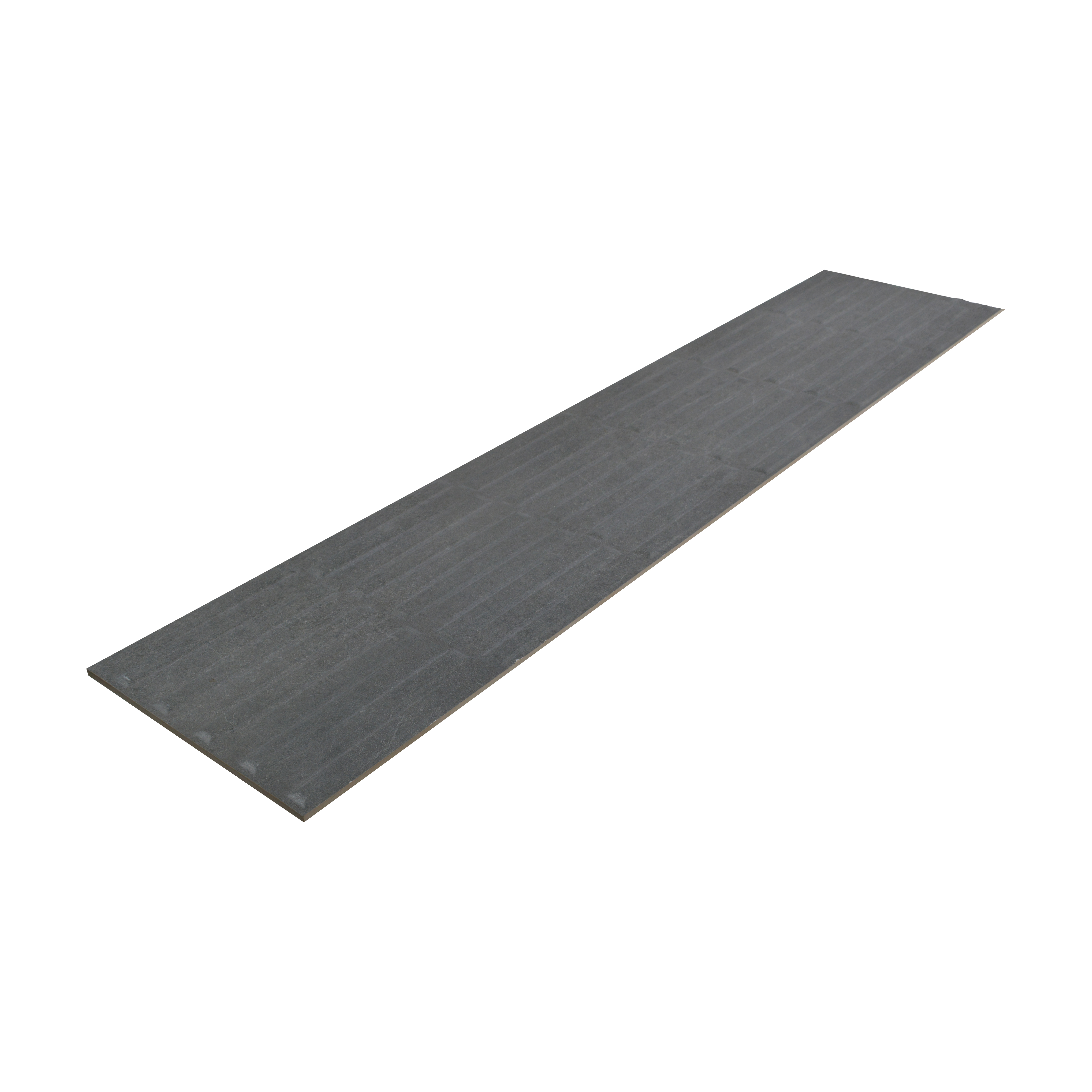 TL 01217 Endless Nero Channel 1200x300 mm GVT Abstract Look Tile - 9 mm