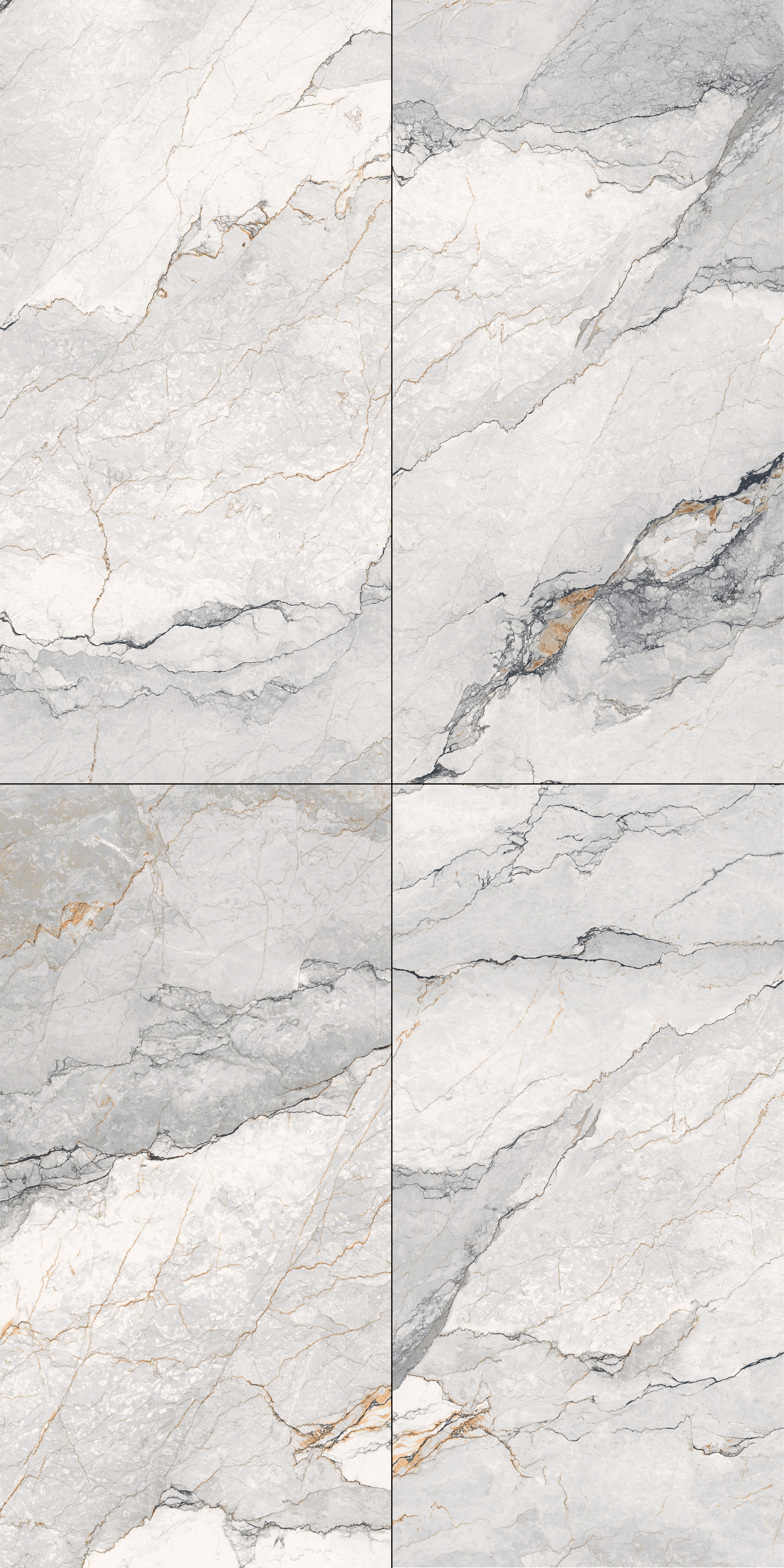 Endless Wall & Floor Tile TL 06207 Endura Alpine Cream 4 ft x 2 ft Vitrified Matte Finish - 9 mm (Random Design 4) | Suitable for Living Room,Bedroom,Bathroom & Kitchen