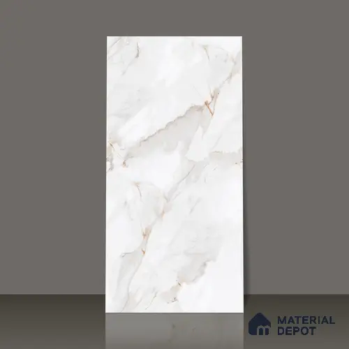 Endless Wall & Floor Tile TL 06208 Endura Arctic Pearl 4 ft x 2 ft Vitrified Matte Finish - 9 mm (Random Design 4) | Suitable for Living Room,Bedroom,Bathroom & Kitchen