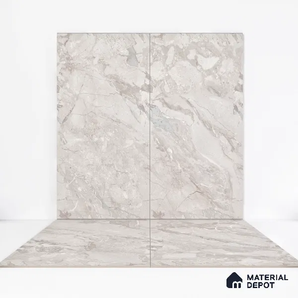 Endless Wall & Floor Tile TL 06209 B Endura Urban Steel 4 ft x 2 ft Vitrified Matte Finish - 9 mm (Random Design 4) | Suitable for Living Room,Bedroom,Bathroom & Kitchen