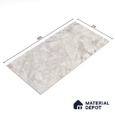 Endless Wall & Floor Tile TL 06209 B Endura Urban Steel 4 ft x 2 ft Vitrified Matte Finish - 9 mm (Random Design 4) | Suitable for Living Room,Bedroom,Bathroom & Kitchen