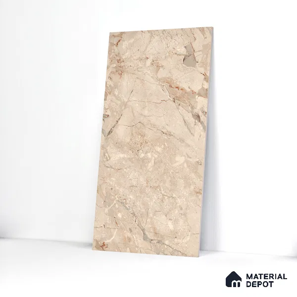 Endless Wall & Floor Tile TL 06209 Endura Desert Sand 4 ft x 2 ft Vitrified Matte Finish - 9 mm (Random Design 4) | Suitable for Living Room, Bedroom, Bathroom & Kitchen (Sample)