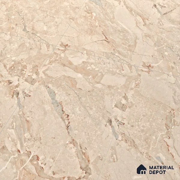 Endless Wall & Floor Tile TL 06209 Endura Desert Sand 4 ft x 2 ft Vitrified Matte Finish - 9 mm (Random Design 4) | Suitable for Living Room, Bedroom, Bathroom & Kitchen (Sample)