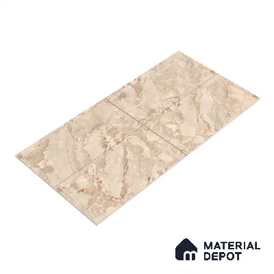 Endless Wall & Floor Tile TL 06209 Endura Desert Sand 4 ft x 2 ft Vitrified Matte Finish - 9 mm (Random Design 4) | Suitable for Living Room, Bedroom, Bathroom & Kitchen (Sample)
