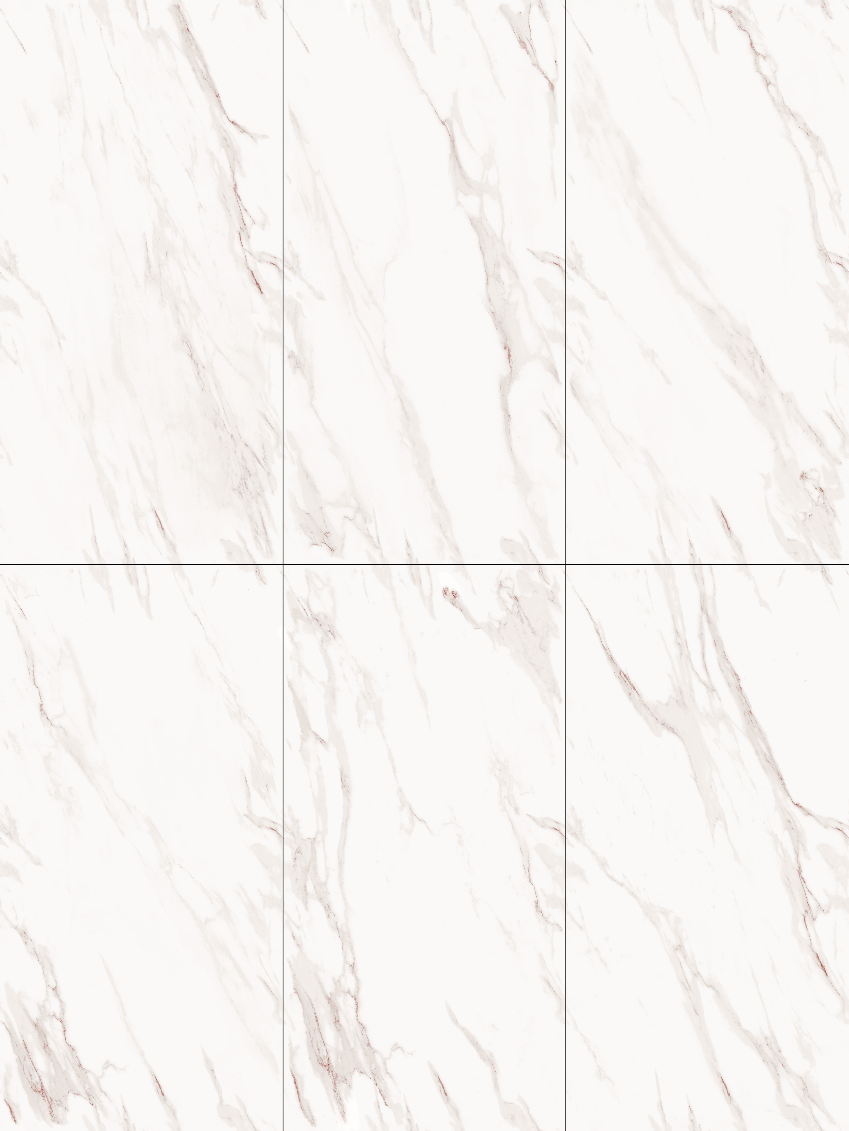 Endless Wall & Floor Tile TL 06199 Lumina Frosted Rose 4 ft x 2 ft Vitrified Glossy Finish - 9 mm (Random Design 4) | Suitable for Living Room, Bedroom, Bathroom & Kitchen (Sample)