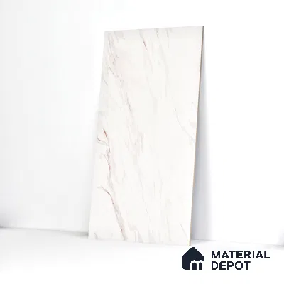 Endless Wall & Floor Tile TL 06199 Lumina Frosted Rose 4 ft x 2 ft Vitrified Glossy Finish - 9 mm (Random Design 4) | Suitable for Living Room, Bedroom, Bathroom & Kitchen (Sample)