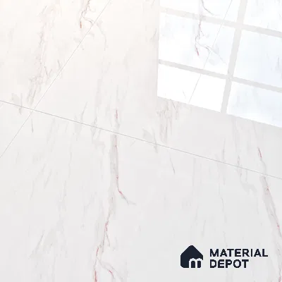 Endless Wall & Floor Tile TL 06199 Lumina Frosted Rose 4 ft x 2 ft Vitrified Glossy Finish - 9 mm (Random Design 4) | Suitable for Living Room, Bedroom, Bathroom & Kitchen (Sample)