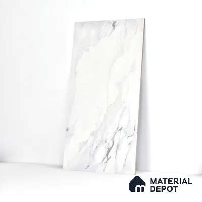Endless Wall & Floor Tile TL 06202 Lumina Ice Lagoon 4 ft x 2 ft Vitrified Glossy Finish - 9 mm (Random Design 4) | Suitable for Living Room, Bedroom, Bathroom & Kitchen (Sample)