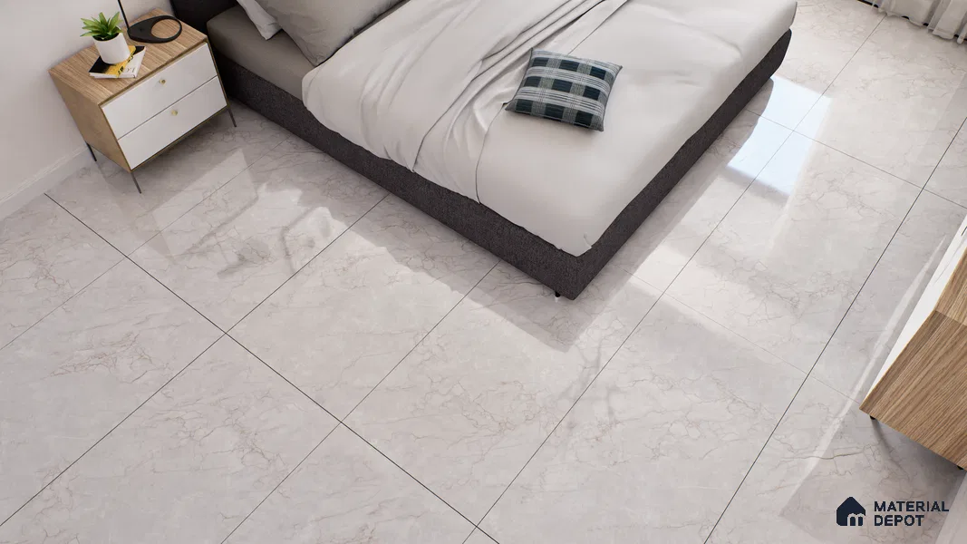 Endless Wall & Floor Tile TL 06201 C Lumina Sunset Blush 4 ft x 2 ft Vitrified Glossy Finish - 9 mm (Random Design 4) | Suitable for Living Room, Bedroom, Bathroom & Kitchen (Sample)
