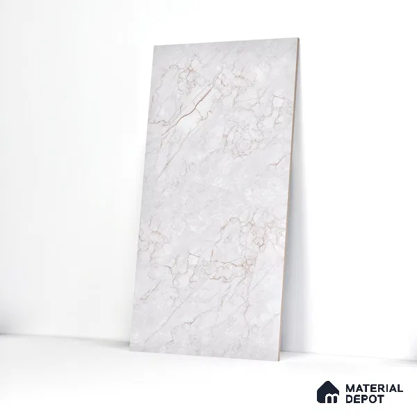 Endless Wall & Floor Tile TL 06201 C Lumina Sunset Blush 4 ft x 2 ft Vitrified Glossy Finish - 9 mm (Random Design 4) | Suitable for Living Room, Bedroom, Bathroom & Kitchen (Sample)