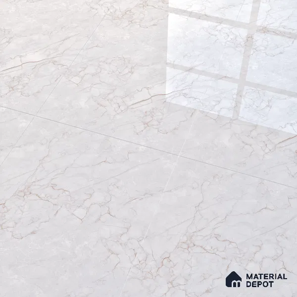 Endless Wall & Floor Tile TL 06201 C Lumina Sunset Blush 4 ft x 2 ft Vitrified Glossy Finish - 9 mm (Random Design 4) | Suitable for Living Room, Bedroom, Bathroom & Kitchen (Sample)