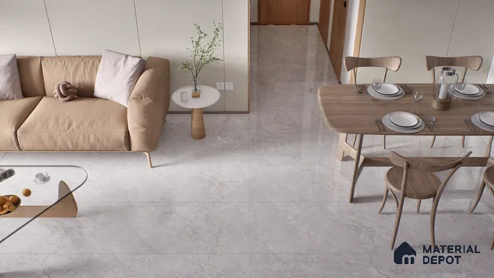 Endless Wall & Floor Tile TL 06201 C Lumina Sunset Blush 4 ft x 2 ft Vitrified Glossy Finish - 9 mm (Random Design 4) | Suitable for Living Room, Bedroom, Bathroom & Kitchen (Sample)