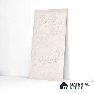 Endless Wall & Floor Tile TL 06201 Lumina Sandstone Glow 4 ft x 2 ft Vitrified Glossy Finish - 9 mm (Random Design 4) | Suitable for Living Room, Bedroom, Bathroom & Kitchen (Sample)