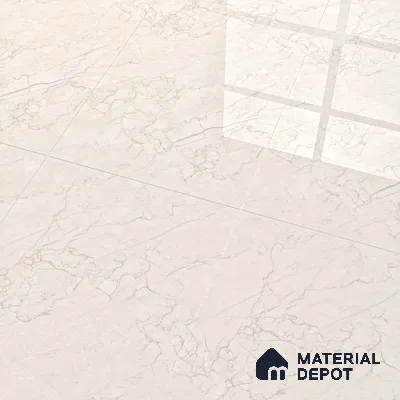 Endless Wall & Floor Tile TL 06201 Lumina Sandstone Glow 4 ft x 2 ft Vitrified Glossy Finish - 9 mm (Random Design 4) | Suitable for Living Room, Bedroom, Bathroom & Kitchen (Sample)