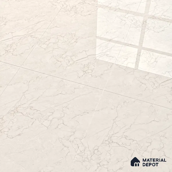 Endless Wall & Floor Tile TL 06201 Lumina Sandstone Glow 4 ft x 2 ft Vitrified Glossy Finish - 9 mm (Random Design 4) | Suitable for Living Room, Bedroom, Bathroom & Kitchen (Sample)