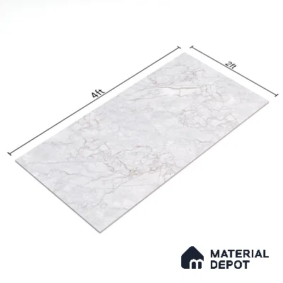 Endless Wall & Floor Tile TL 06210 C Endura Sunset Blush 4 ft x 2 ft Vitrified Matte Finish - 9 mm (Random Design 4) | Suitable for Living Room, Bedroom, Bathroom & Kitchen (Sample)