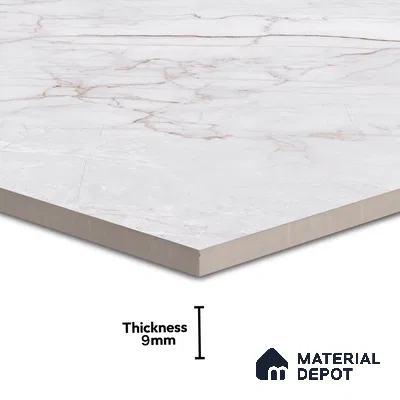 Endless Wall & Floor Tile TL 06210 C Endura Sunset Blush 4 ft x 2 ft Vitrified Matte Finish - 9 mm (Random Design 4) | Suitable for Living Room, Bedroom, Bathroom & Kitchen (Sample)