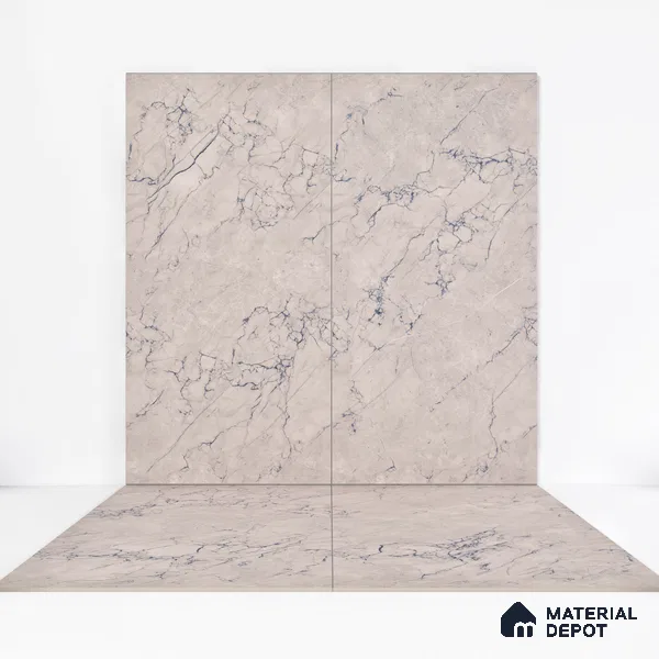 Endless Wall & Floor Tile TL 06210 D Endura Ocean Drift 4 ft x 2 ft Vitrified Matte Finish - 9 mm (Random Design 4) | Suitable for Living Room, Bedroom, Bathroom & Kitchen (Sample)