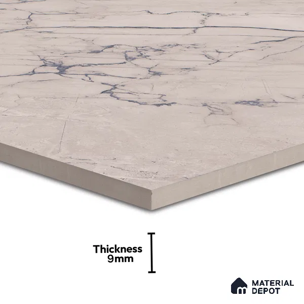 Endless Wall & Floor Tile TL 06210 D Endura Ocean Drift 4 ft x 2 ft Vitrified Matte Finish - 9 mm (Random Design 4) | Suitable for Living Room, Bedroom, Bathroom & Kitchen (Sample)