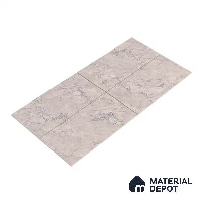 Endless Wall & Floor Tile TL 06210 D Endura Ocean Drift 4 ft x 2 ft Vitrified Matte Finish - 9 mm (Random Design 4) | Suitable for Living Room, Bedroom, Bathroom & Kitchen (Sample)