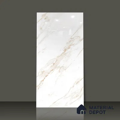 Budget Friendly Endless Wall & Floor Tile Value for Money TL 05961 Terravia Amonix 4 ft x 2 ft - Vitrified Endless Glossy Finish - 8.5 mm | 4 Random Designs | Suitable for Living Room, Bedroom & Bathroom (Sample)