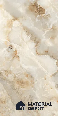 Budget Friendly Endless Wall & Floor Tile Value for Money TL 05938 Terravia Aurix Onyx 4 ft x 2 ft - Vitrified Endless Glossy Finish - 8.5 mm | 7 Random Designs | Suitable for Living Room, Bedroom & Bathroom