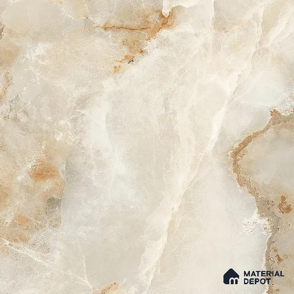 Budget Friendly Endless Wall & Floor Tile Value for Money TL 05938 Terravia Aurix Onyx 4 ft x 2 ft - Vitrified Endless Glossy Finish - 8.5 mm | 7 Random Designs | Suitable for Living Room, Bedroom & Bathroom