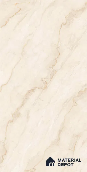 Budget Friendly Endless Wall & Floor Tile Value for Money TL 05939 Terravia Camelis 4 ft x 2 ft - Vitrified Endless Glossy Finish - 8.5 mm | 7 Random Designs | Suitable for Living Room, Bedroom & Bathroom (Sample)