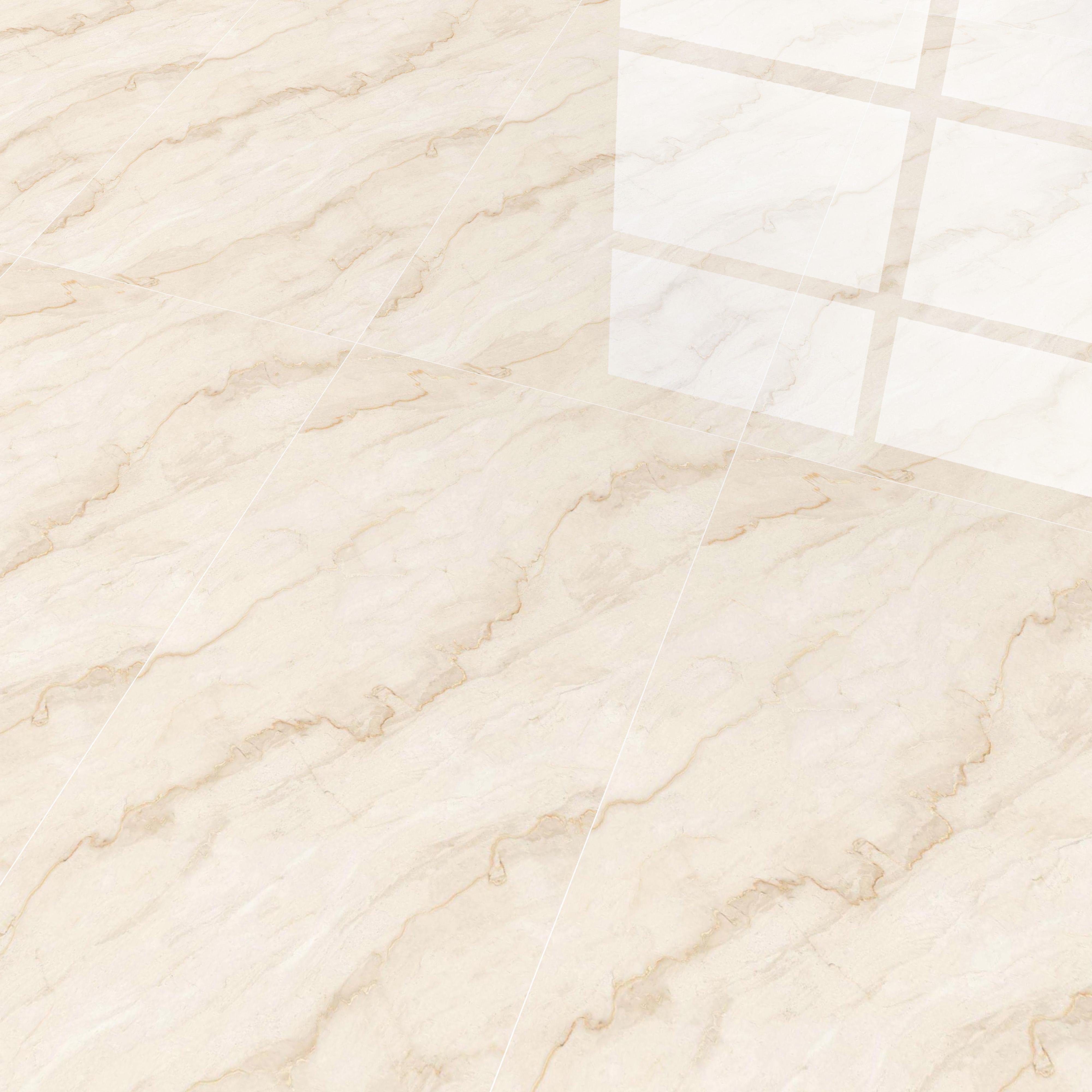 Budget Friendly Endless Wall & Floor Tile Value for Money TL 05939 Terravia Camelis 4 ft x 2 ft - Vitrified Endless Glossy Finish - 8.5 mm | 7 Random Designs | Suitable for Living Room, Bedroom & Bathroom (Sample)